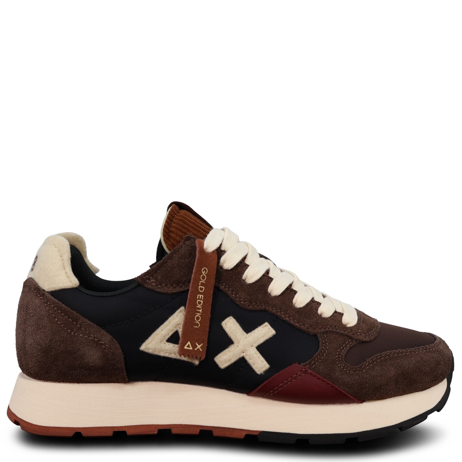 Sneakers marrone per uomo