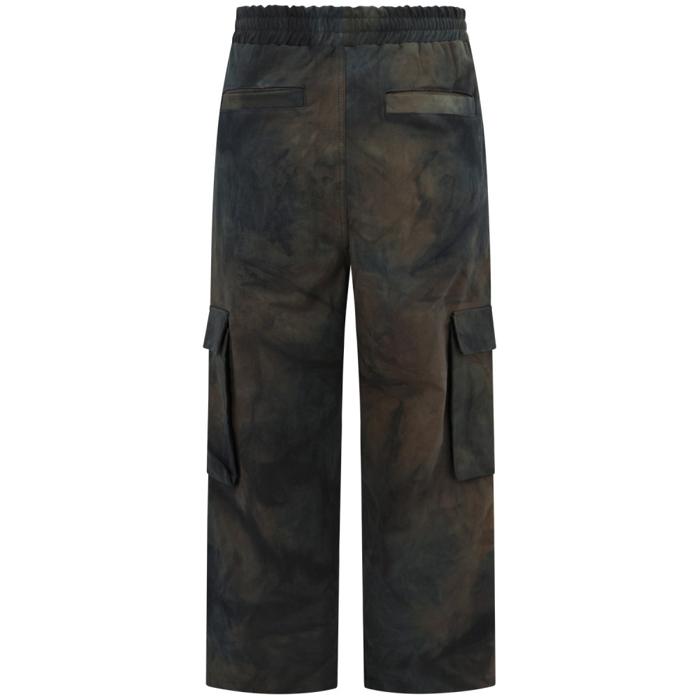Pantalone grigio con logo per uomo