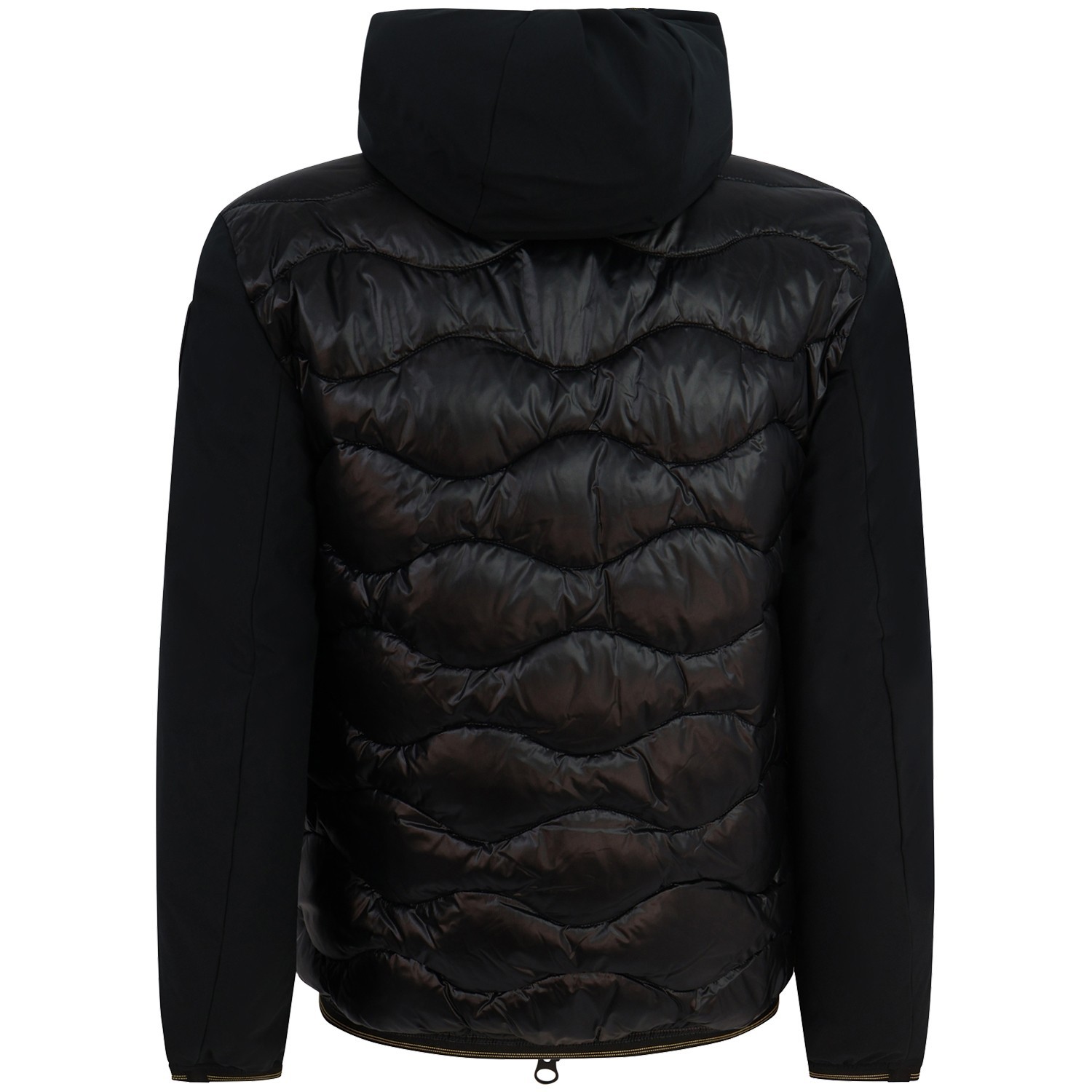 Piumino nero 'ALBERT' con logo per uomo 2