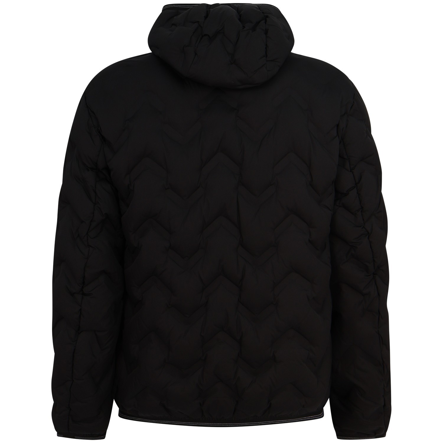 Piumino nero 'PIERY' con logo per uomo 2