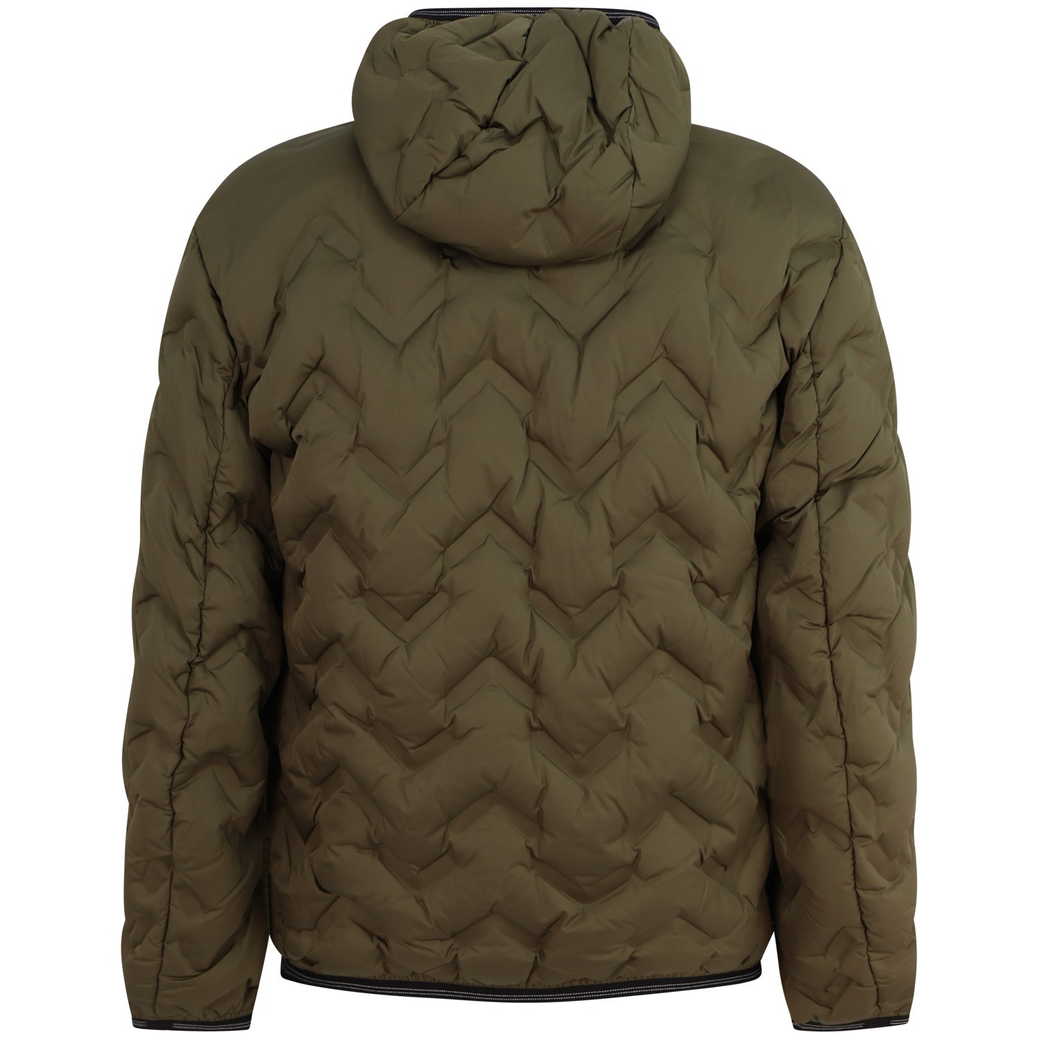 Piumino verde 'PIERY' con logo per uomo 2