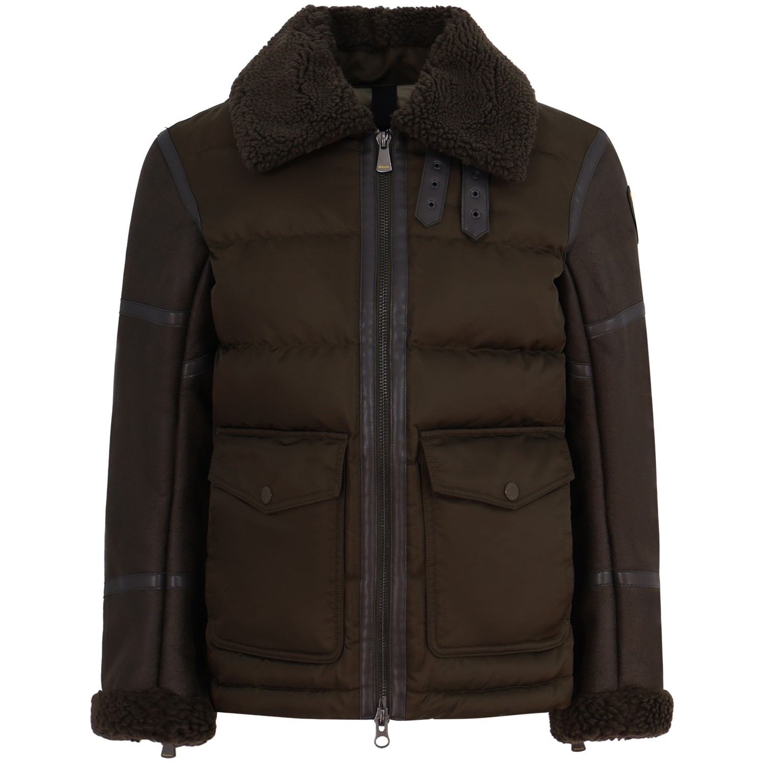 Montone marrone 'AMHERST' con logo per uomo