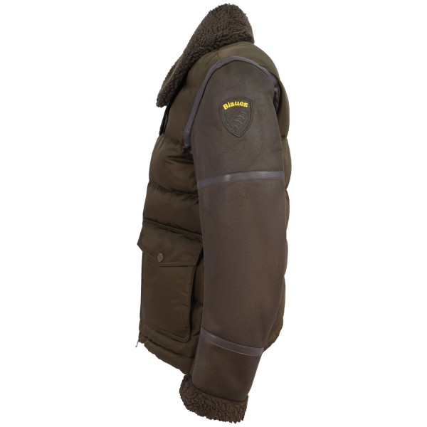 Montone marrone 'AMHERST' con logo per uomo
