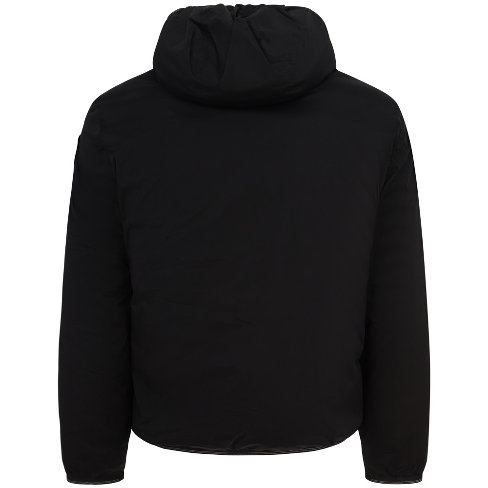 Piumino nero 'DONALD' reversibile per uomo