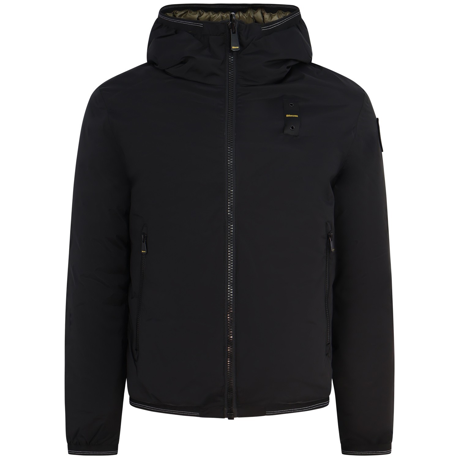 Piumino nero 'DONALD' reversibile per uomo