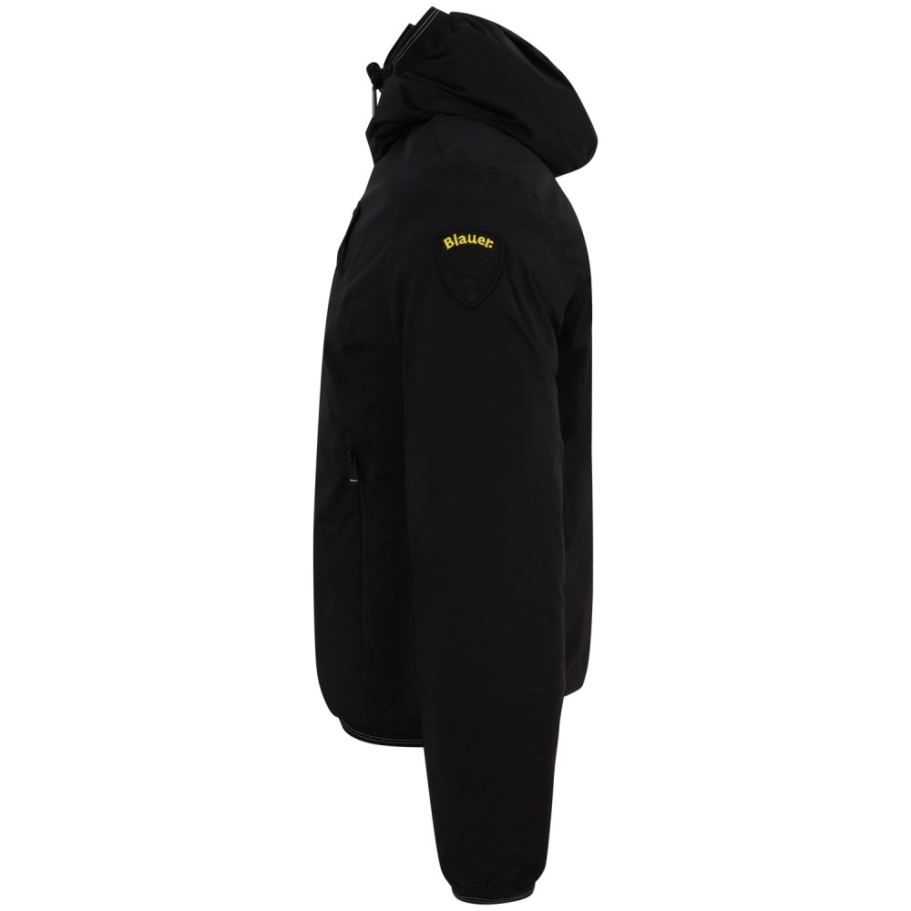 Piumino nero 'DONALD' reversibile per uomo
