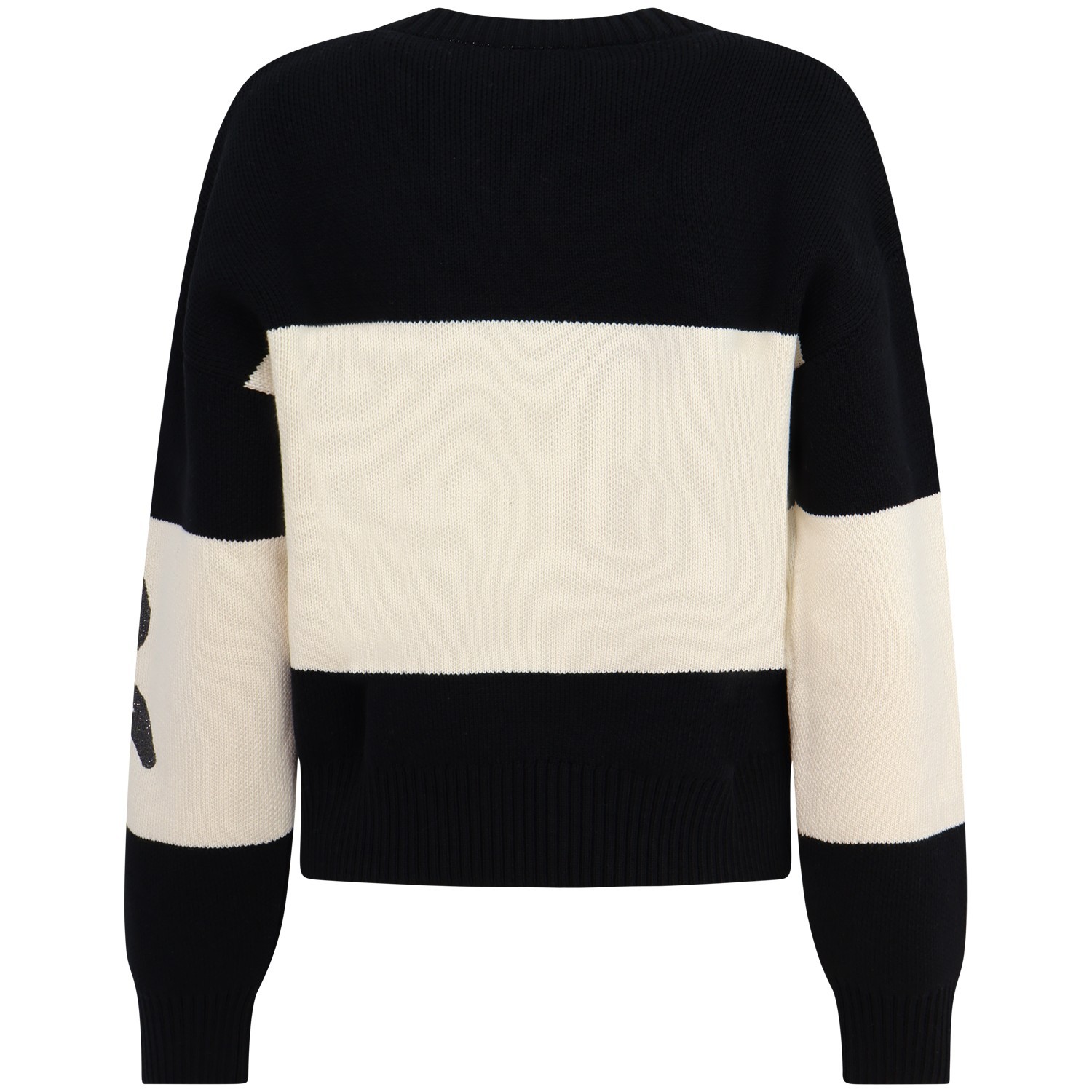 Maglione panna e nero  per donna 2
