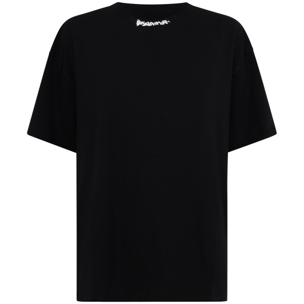 T-shirt nera per donna