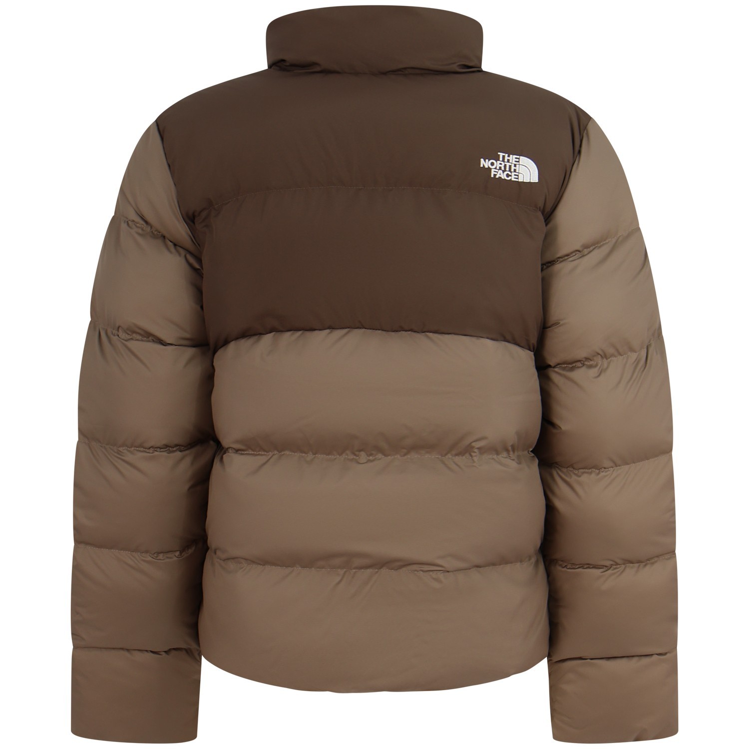 Piumino marrone per donna 2