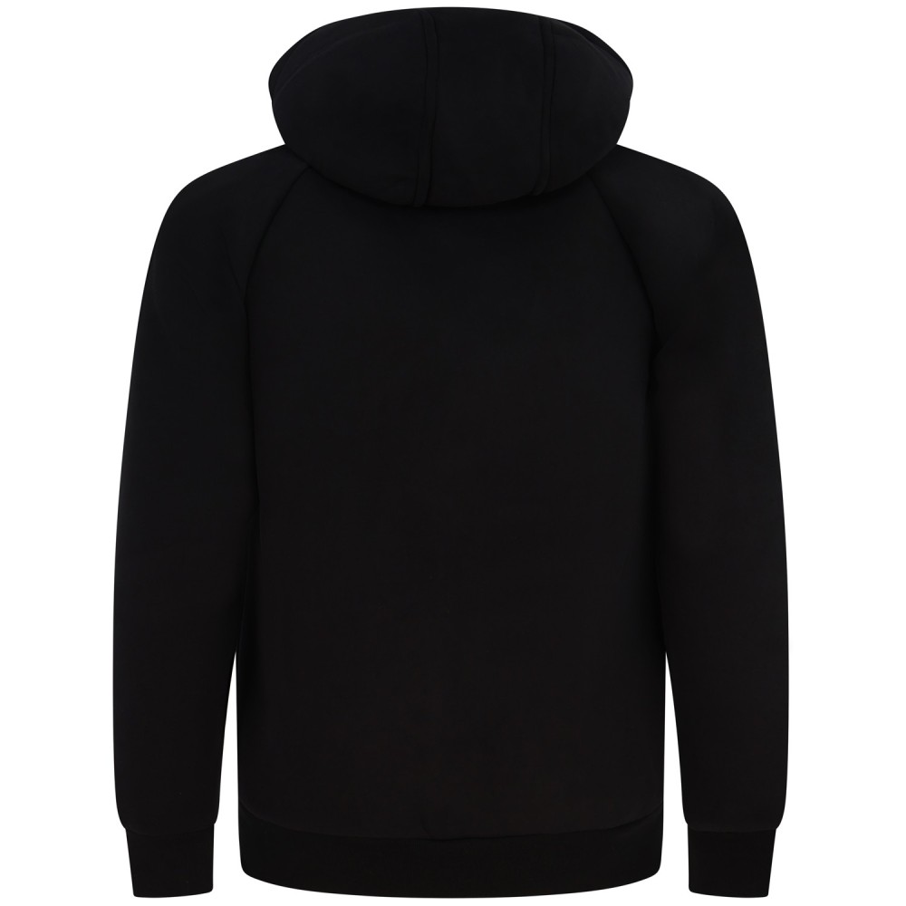 Giubbotto nero con mini logo per uomo