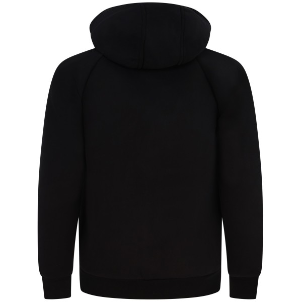 Giubbotto nero con mini logo per uomo
