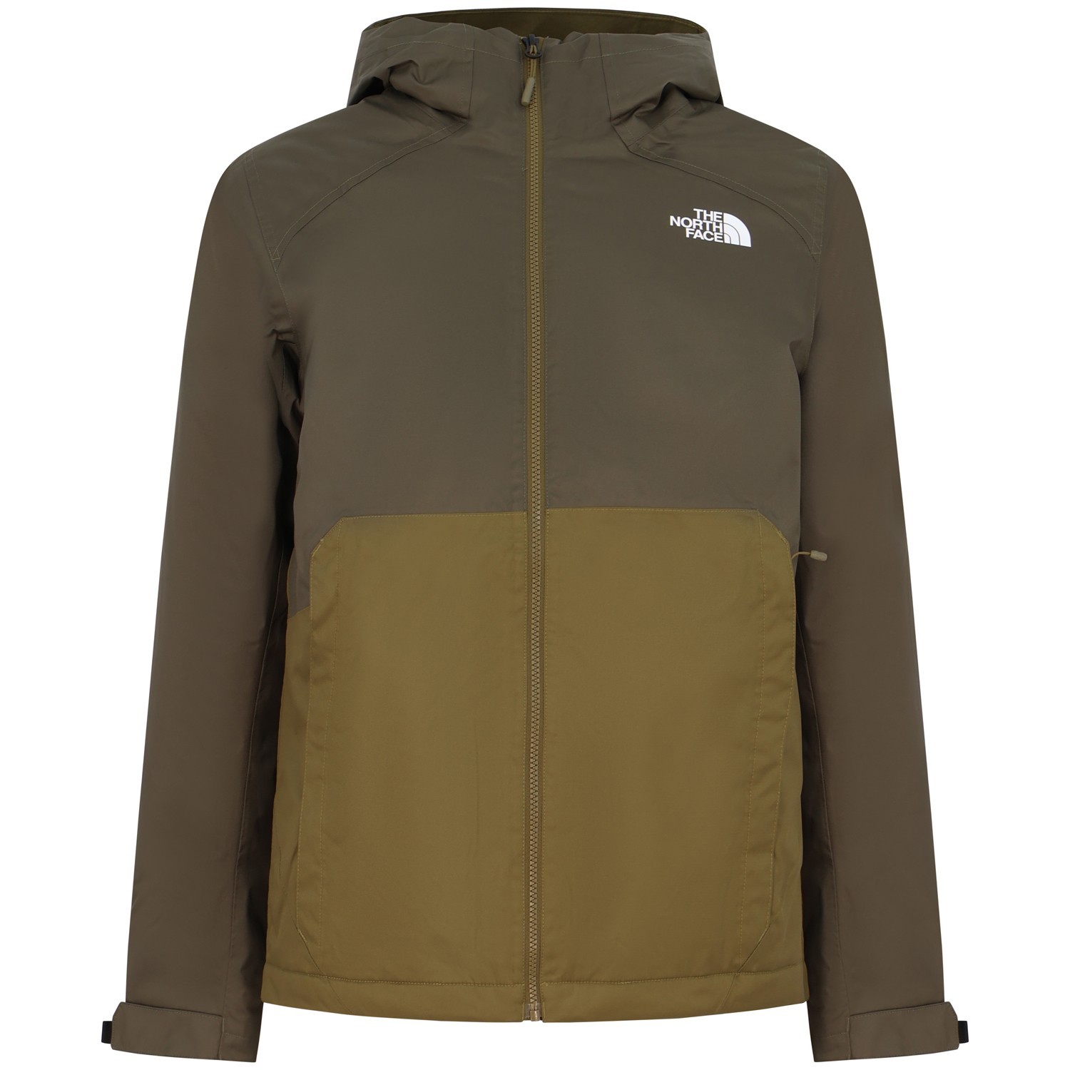 Giubbotto verde con mini logo per uomo