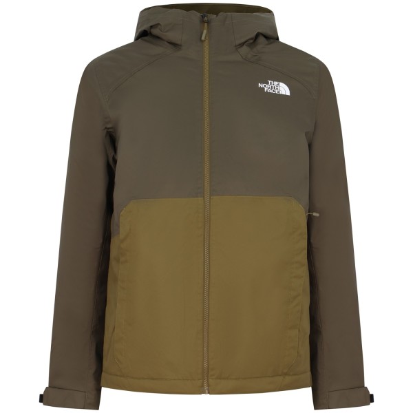 Giubbotto verde con mini logo per uomo