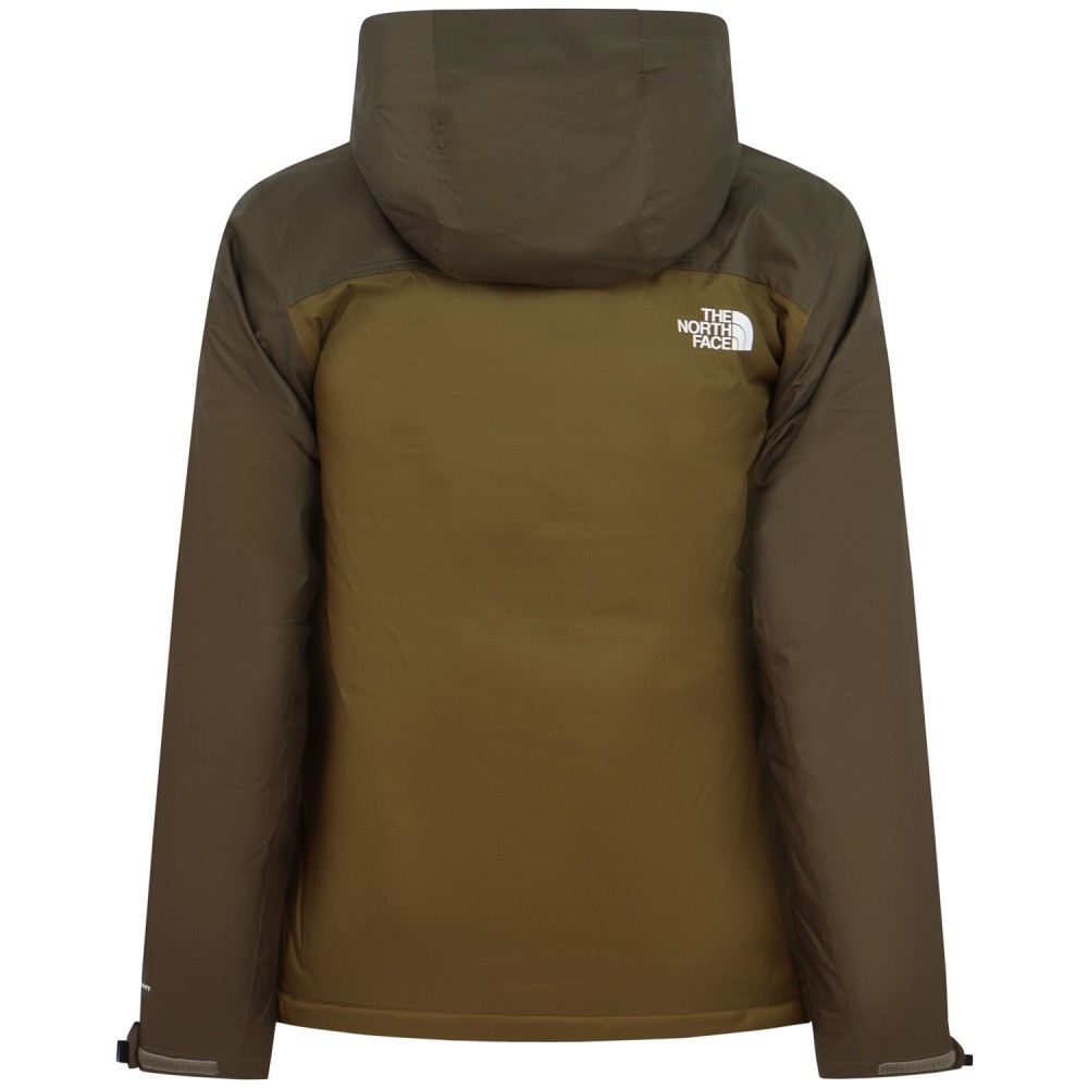 Giubbotto verde con mini logo per uomo