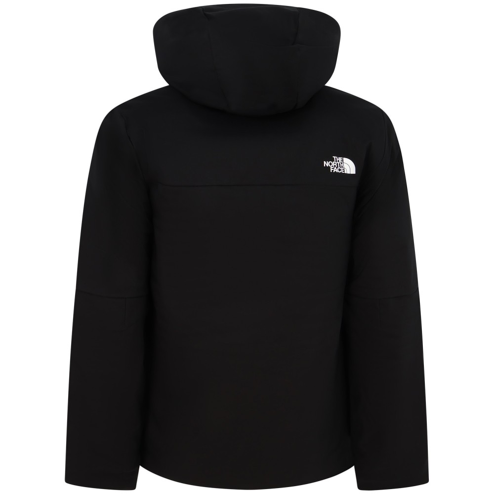 Giubbotto nero con mini logo per uomo