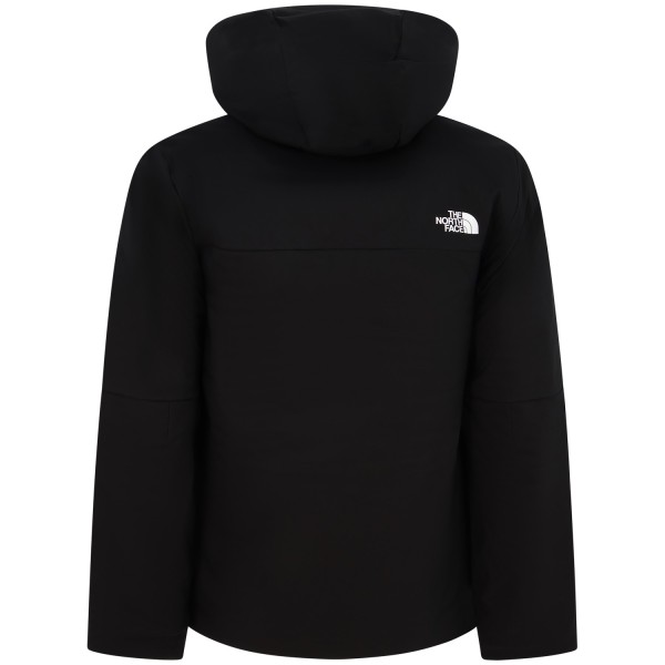 Giubbotto nero con mini logo per uomo
