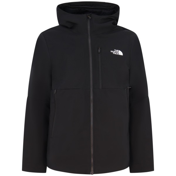 Giubbotto nero con mini logo per uomo