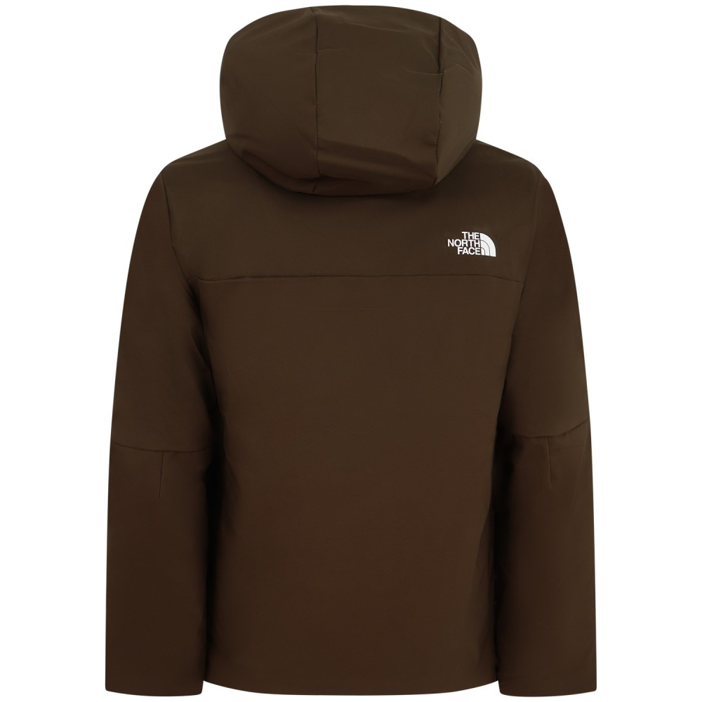 Giubbotto verde scuro con mini logo per uomo