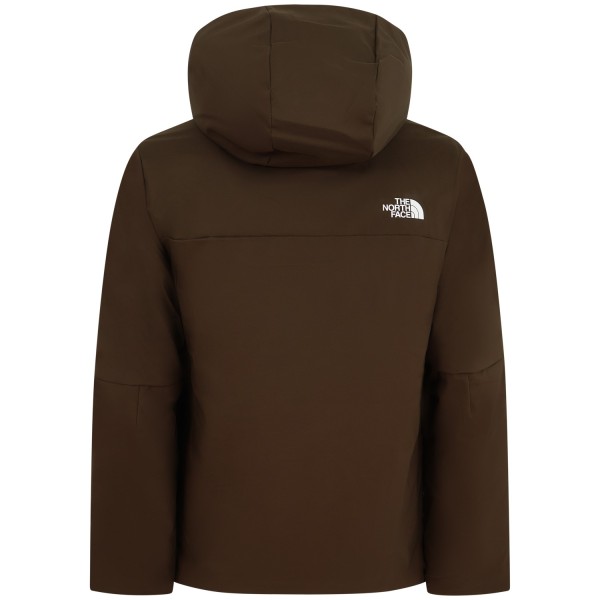 Giubbotto verde scuro con mini logo per uomo