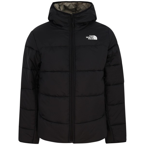 Piumino nero con  mini logo per uomo