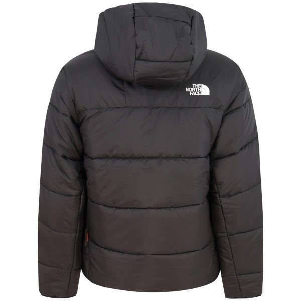 Piumino nero con  mini logo per uomo