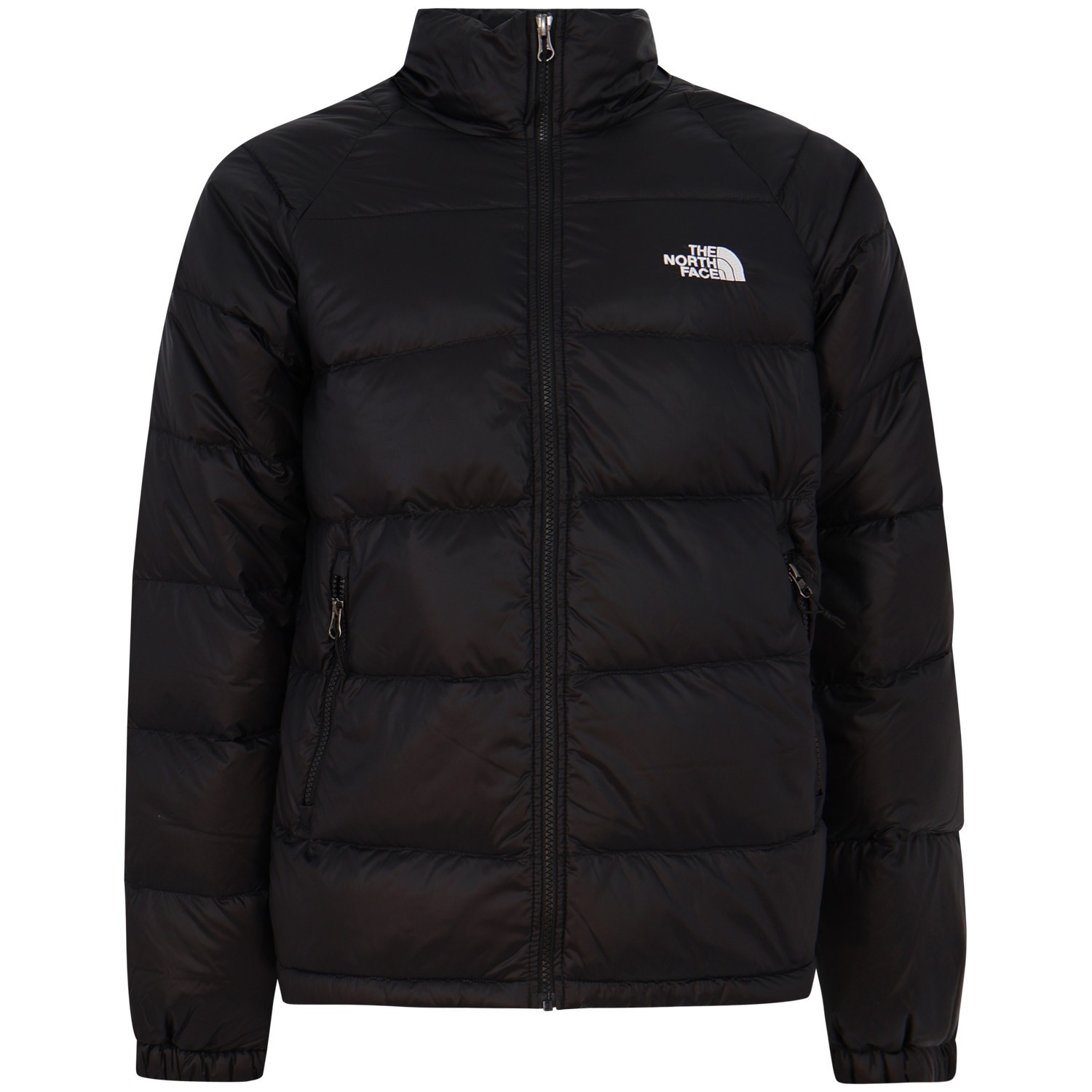 Piumino nero con mini logo per uomo