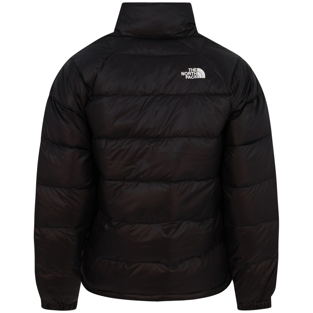 Piumino nero con mini logo per uomo