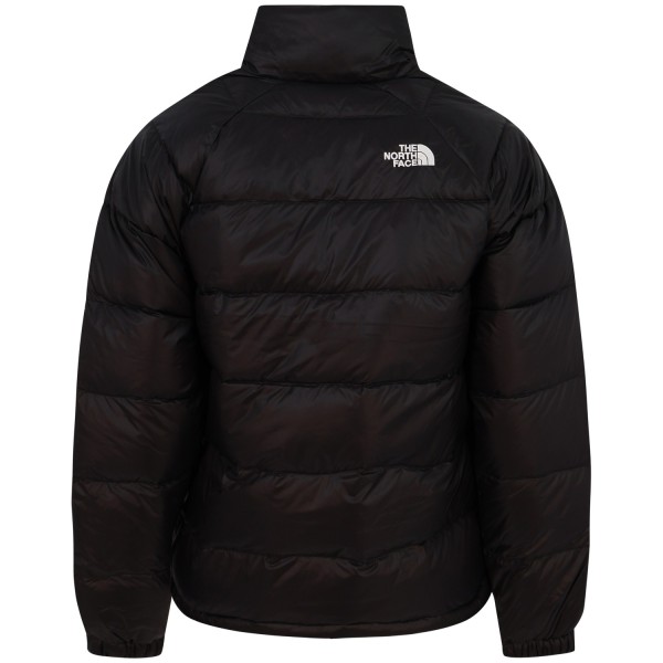 Piumino nero con mini logo per uomo