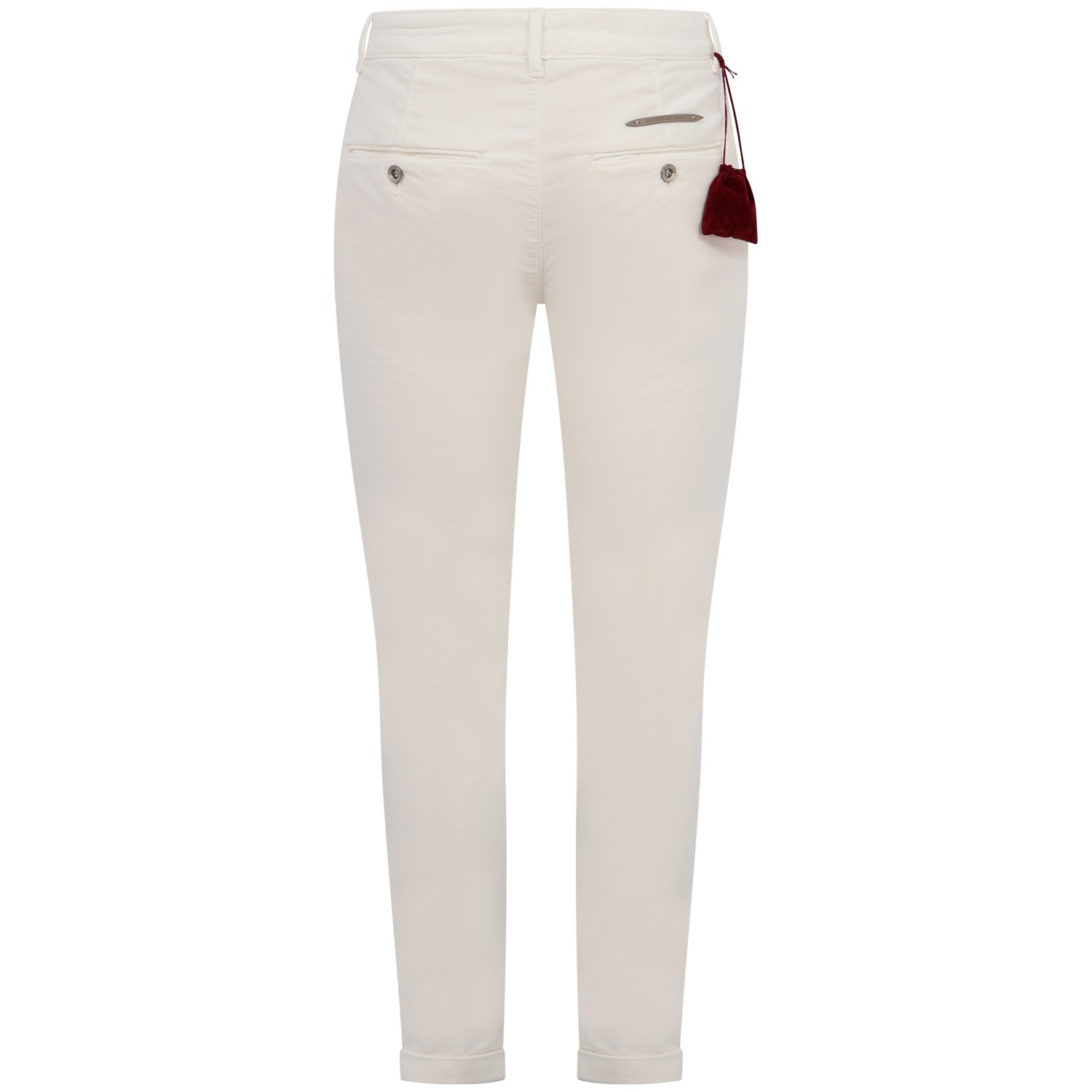 Pantalone bianco 'CHINOS SAND' in velluto per uomo 2