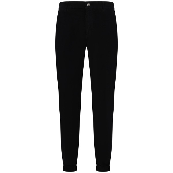 Pantalone nero 'CHINOS SAND' in velluto per uomo