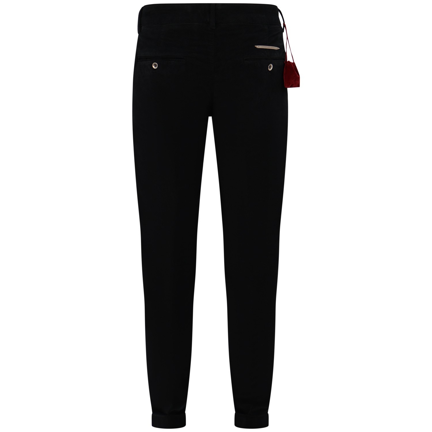 Pantalone nero 'CHINOS SAND' in velluto per uomo 2
