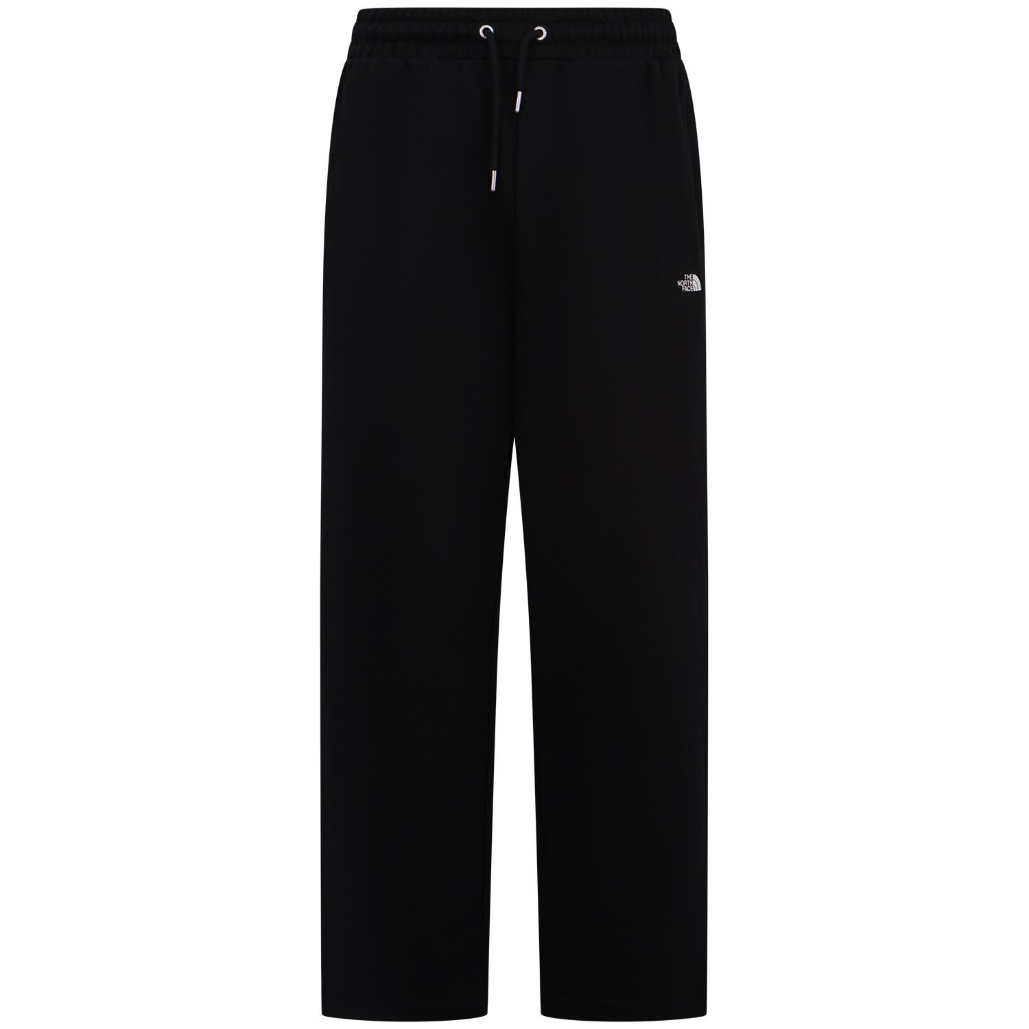 Pantalone tuta nero con mini logo per uomo