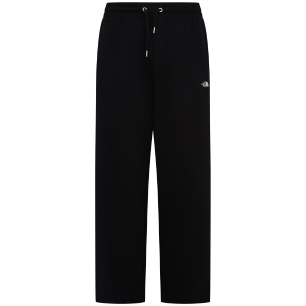Pantalone tuta nero con mini logo per uomo