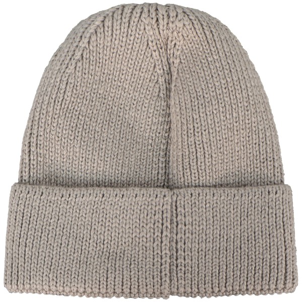 Cappello beige con logo per uomo