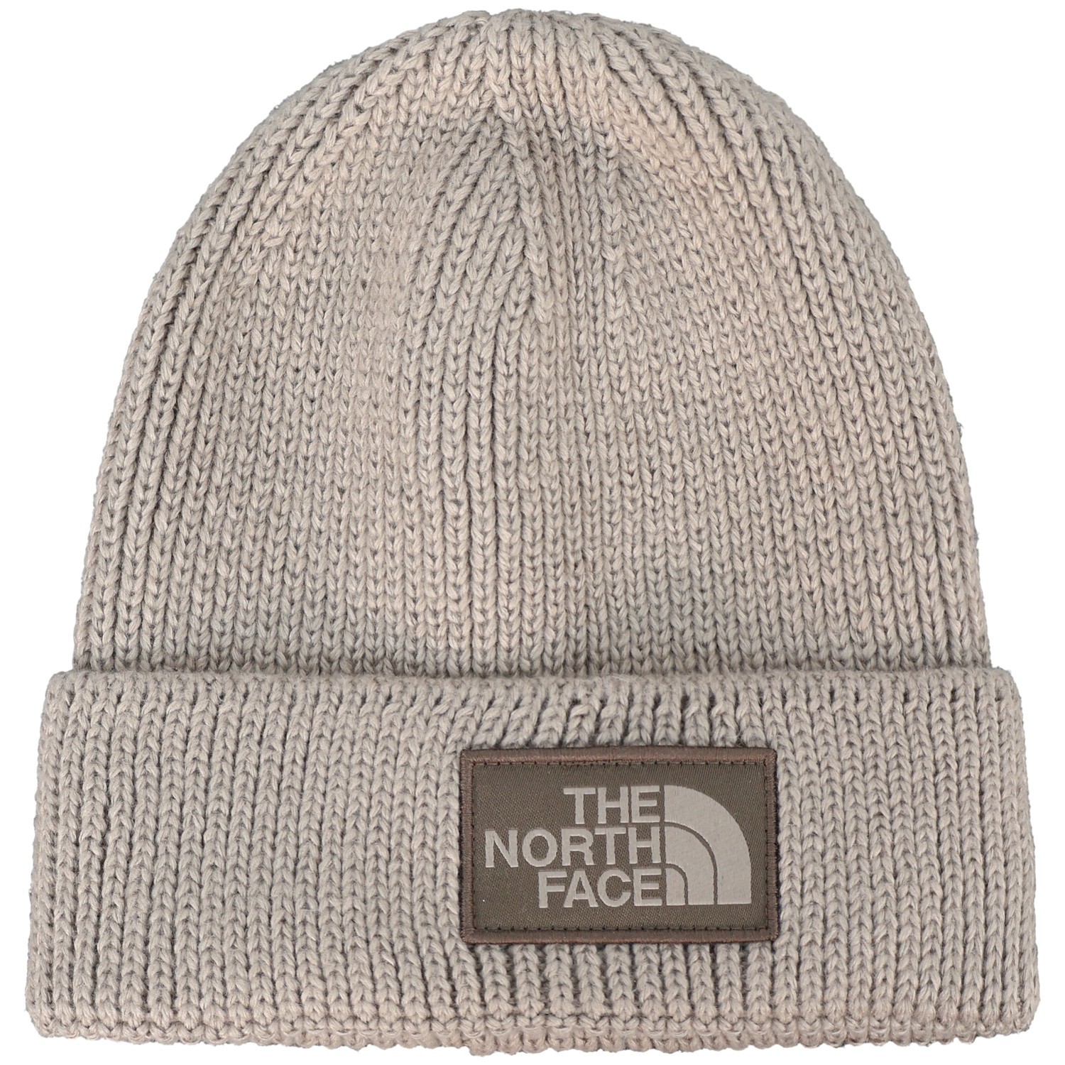 Cappello beige con logo per uomo