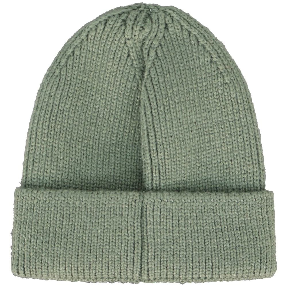 Cappello verde con logo per uomo