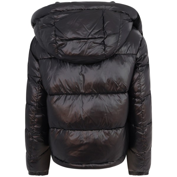 Giubbotto crop nero per donna