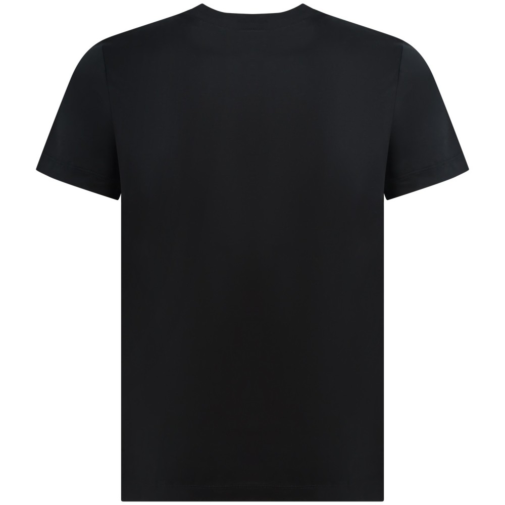 T-shirt nera per uomo