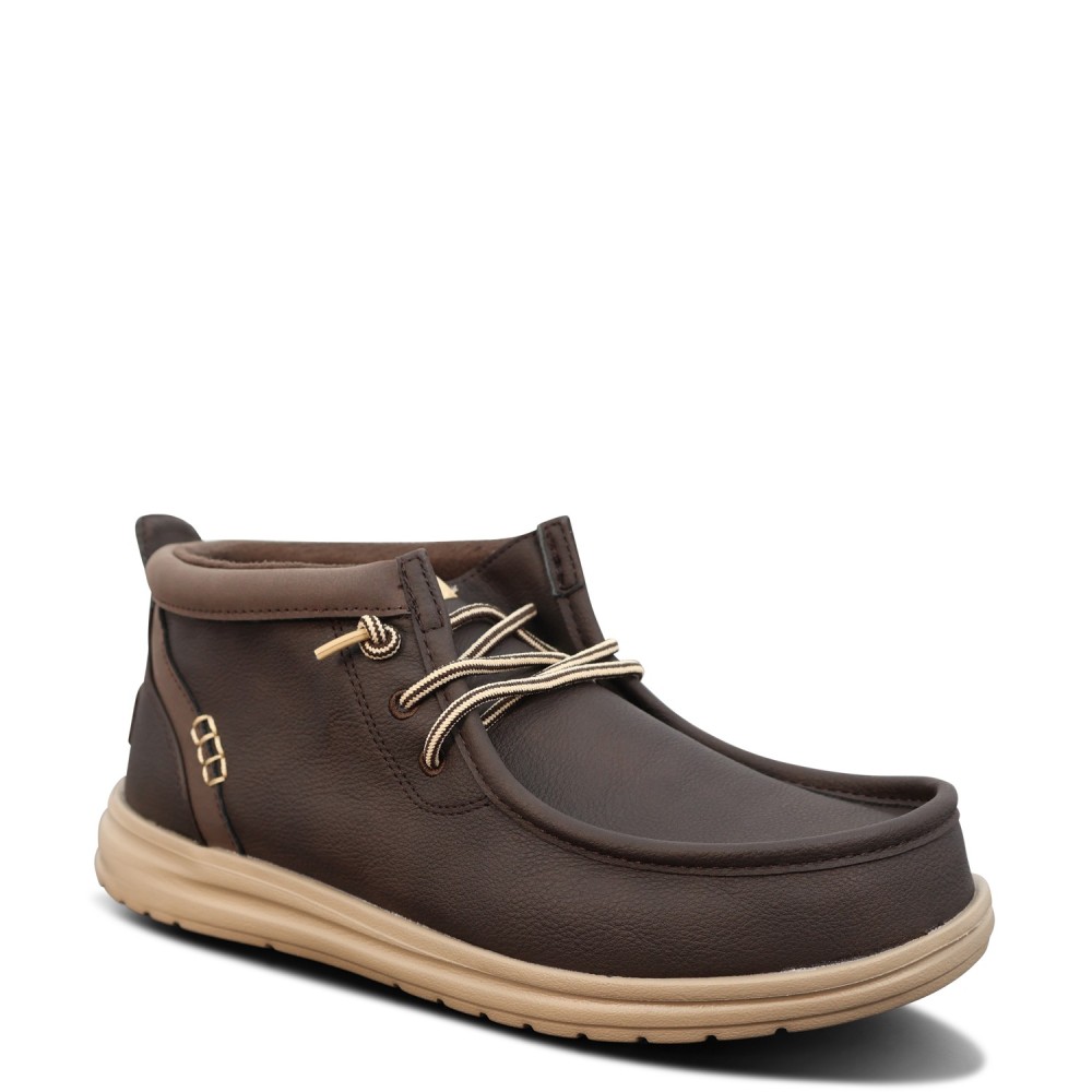 Mocassino marrone 'WALLY MID GRIPR CLASSIC' per uomo