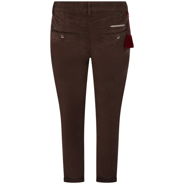 Pantalone marrone 'CHINOS SAND' in velluto per uomo