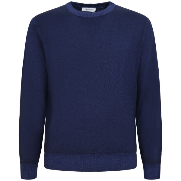 Maglione blu per uomo