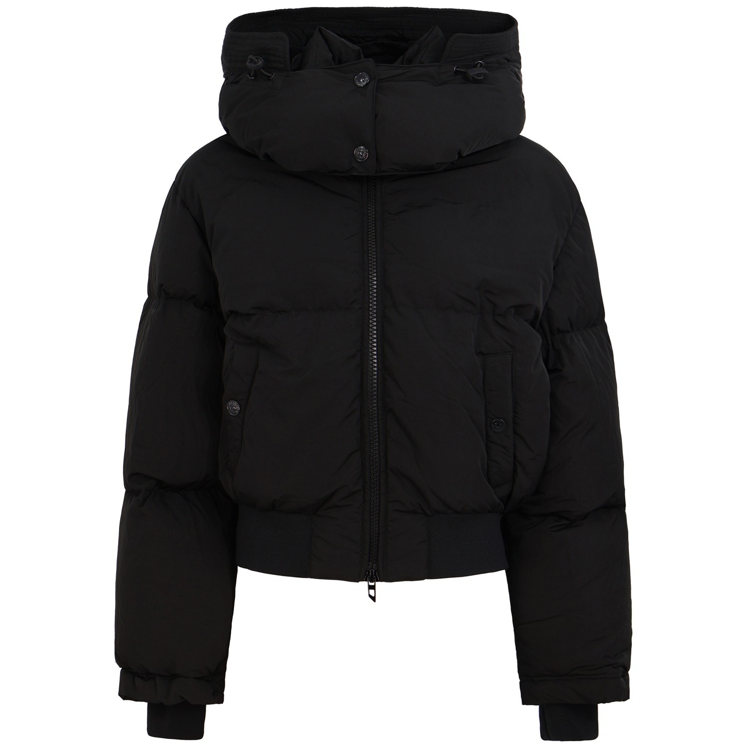 Giubbotto bomber nero per donna