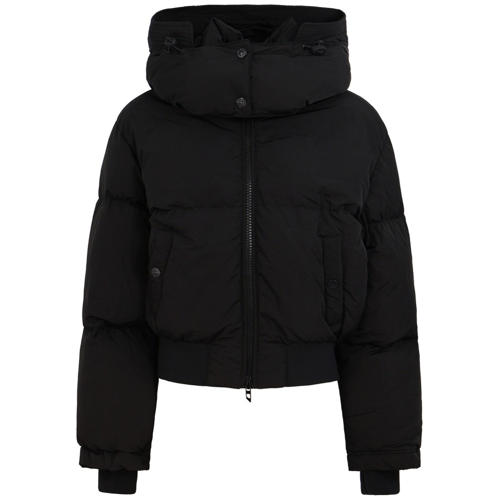 Giubbotto bomber nero per donna