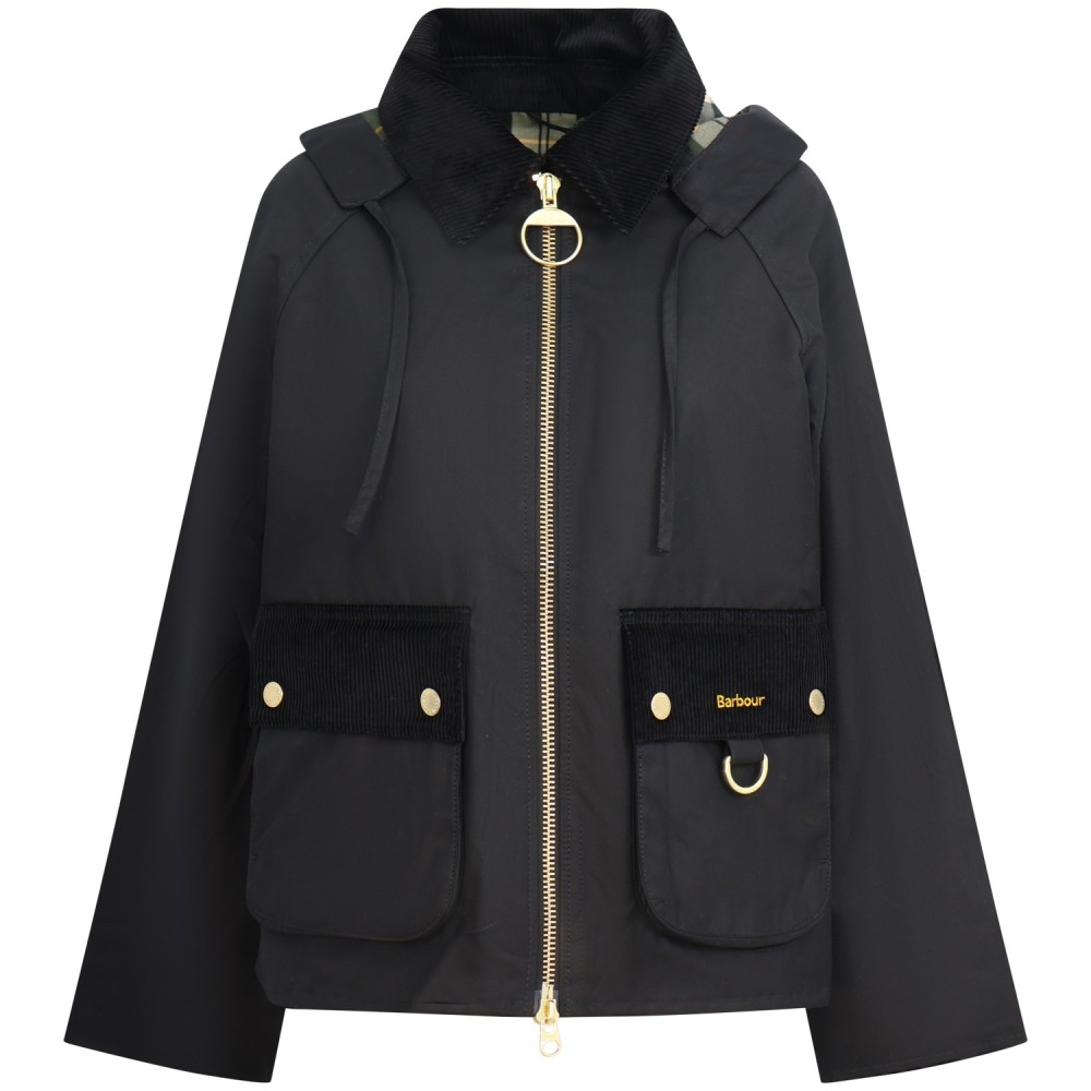 Giubbotto nero 'CARVILLE WAX JACKET 'per donna