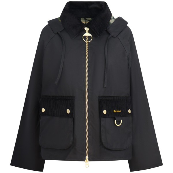 Giubbotto nero 'CARVILLE WAX JACKET 'per donna