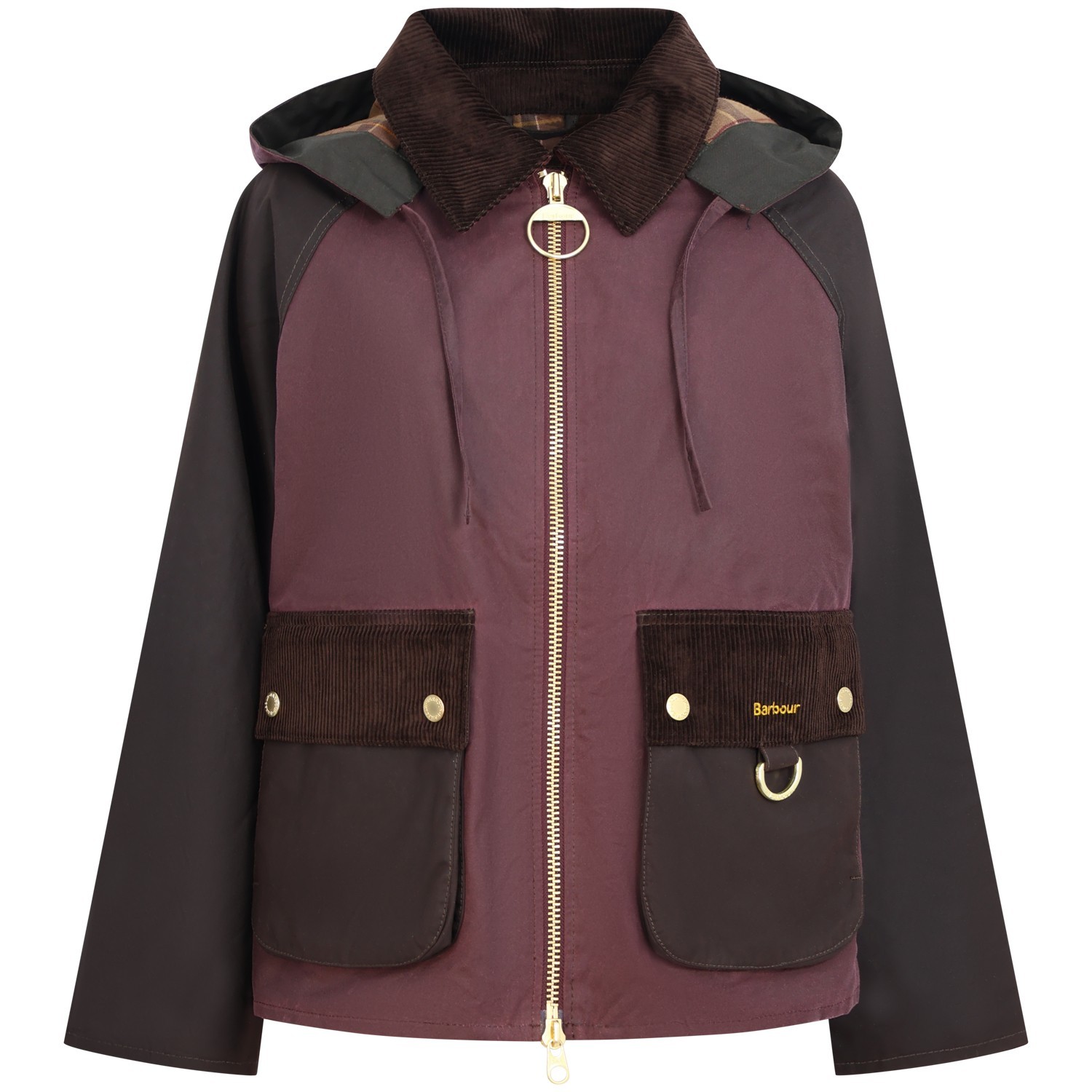 Giubbotto bordeaux 'CARVILLE WAX JACKET 'per donna