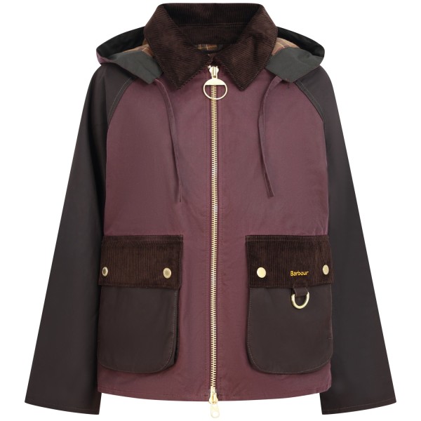 Giubbotto bordeaux 'CARVILLE WAX JACKET 'per donna