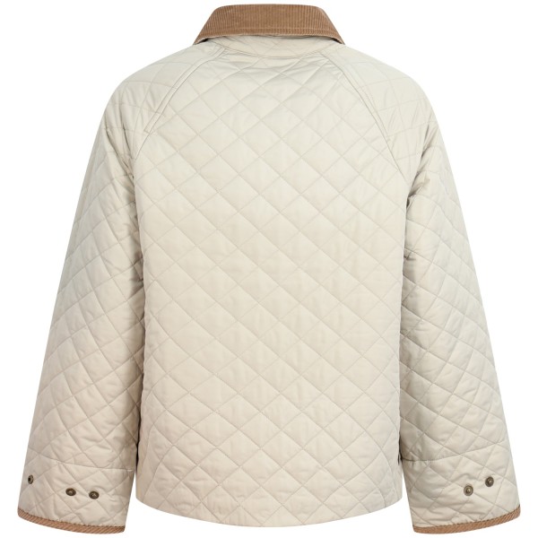 Trapunta beige 'AVA QUILTED JACKET 'per donna