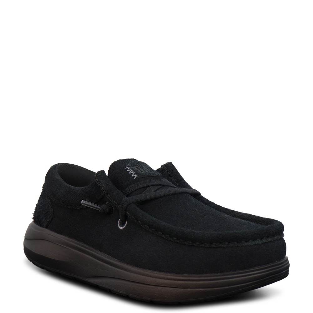 Mocassino nero per donna 'WENDY COMF SUEDE'