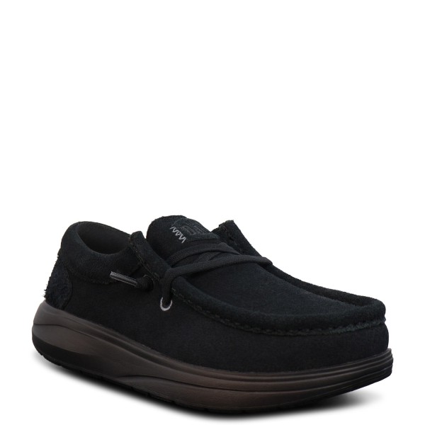 Mocassino nero per donna 'WENDY COMF SUEDE'